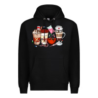 Black Nurse Coffee Cups Premium Hoodie - Artiststas