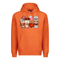 Carrot Nurse Coffee Cups Premium Hoodie - Artiststas
