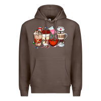 Coffee Nurse Coffee Cups Premium Hoodie - Artiststas