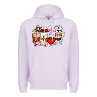 Lilac Nurse Coffee Cups Premium Hoodie - Artiststas