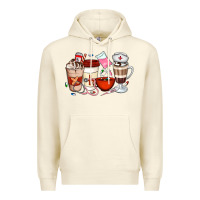 Sandshell Nurse Coffee Cups Premium Hoodie - Artiststas