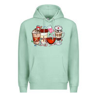 Seafoam Nurse Coffee Cups Premium Hoodie - Artiststas