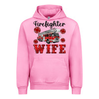 Fuchsia Pink firefighter wife Urban Hoodie - Artiststas