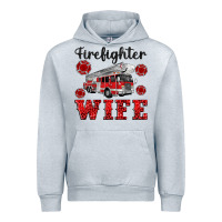 Heather Grey firefighter wife Urban Hoodie - Artiststas