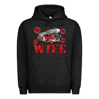 Pigment Black firefighter wife Urban Hoodie - Artiststas