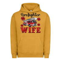 Pigment Peanut Butter firefighter wife Urban Hoodie - Artiststas