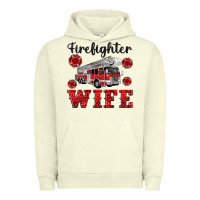 Pigment Pistachio firefighter wife Urban Hoodie - Artiststas