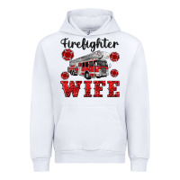 White firefighter wife Urban Hoodie - Artiststas