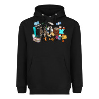 Black i hook it up sewing Heavyweight Hoodie - Zillion Design Studio