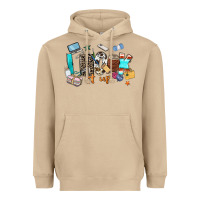 Mushroom i hook it up sewing Heavyweight Hoodie - Zillion Design Studio