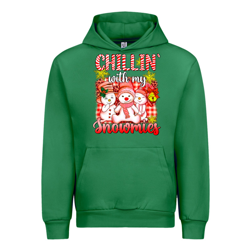 Chillin  With My Red Snowmies Urban Hoodie by AdoDesignShop | Teevron