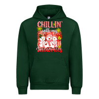 Forest Green chillin  with my red snowmies Urban Hoodie - AdoDesignShop