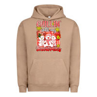 Pigment Burro chillin  with my red snowmies Urban Hoodie - AdoDesignShop