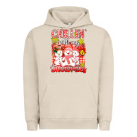 Pigment French Oak chillin  with my red snowmies Urban Hoodie - AdoDesignShop