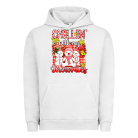 Pigment Lunar Rock chillin  with my red snowmies Urban Hoodie - AdoDesignShop