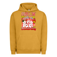Pigment Peanut Butter chillin  with my red snowmies Urban Hoodie - AdoDesignShop