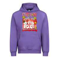 Tulip chillin  with my red snowmies Urban Hoodie - AdoDesignShop