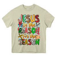 Mossy jesus is the reason for the season Heavy Core Tee - CowhideDigitalArt
