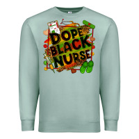 Seafoam dope black nurse Premium Sweatshirt - Zillion Design Studio