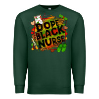 Sports Green dope black nurse Premium Sweatshirt - Zillion Design Studio