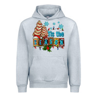 Heather Grey tis the season christmas tree cake ado Urban Hoodie - AdoDesignShop