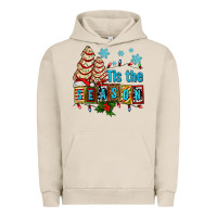 Pigment French Oak tis the season christmas tree cake ado Urban Hoodie - AdoDesignShop