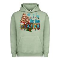 Pigment Oil Green tis the season christmas tree cake ado Urban Hoodie - AdoDesignShop