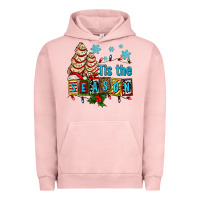 Pigment Salmon tis the season christmas tree cake ado Urban Hoodie - AdoDesignShop