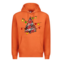 Carrot Christmas trees lights Premium Hoodie - JahusDesignShop