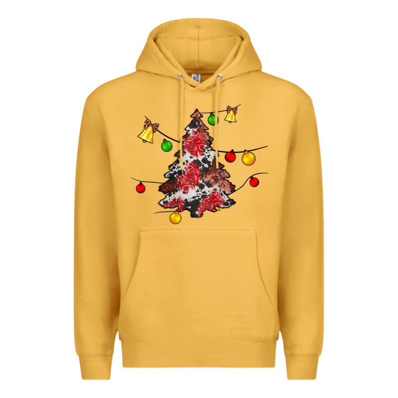 Christmas Trees Lights Premium Hoodie by JahusDesignShop | Teevron