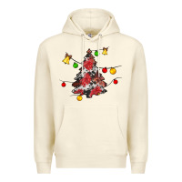 Sandshell Christmas trees lights Premium Hoodie - JahusDesignShop