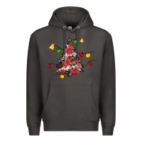 Smoke Christmas trees lights Premium Hoodie - JahusDesignShop