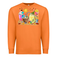 Carrot summer drinks coffee cups Premium Sweatshirt - texasbilliewilder