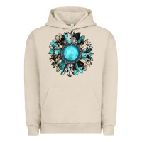 Pigment French Oak western sunflower gemstone Urban Hoodie - JahusDesignShop