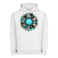 Pigment Lunar Rock western sunflower gemstone Urban Hoodie - JahusDesignShop