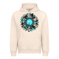 Sandshell western sunflower gemstone Urban Hoodie - JahusDesignShop