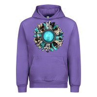 Tulip western sunflower gemstone Urban Hoodie - JahusDesignShop