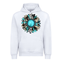 White western sunflower gemstone Urban Hoodie - JahusDesignShop