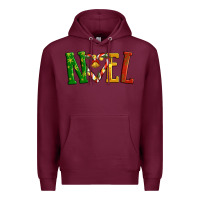 Burgundy Noel Premium Hoodie - Artiststas