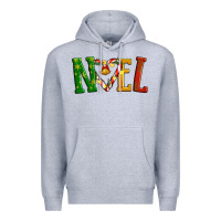 Heather Grey Noel Premium Hoodie - Artiststas