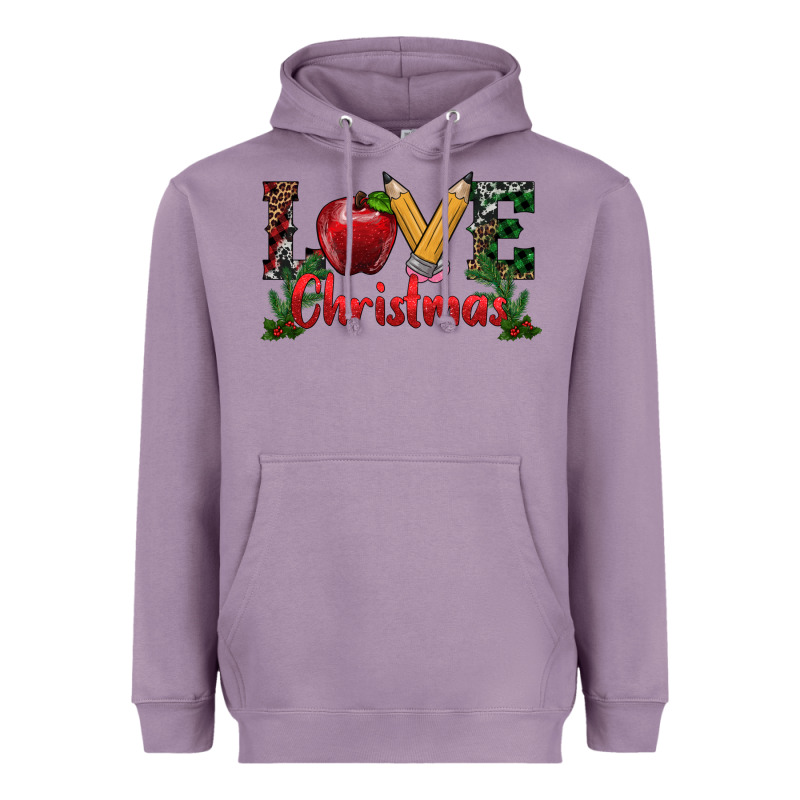 Western Christmas Love Heavyweight Hoodie by RanaPortraitStore | Teevron