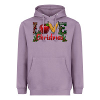 Lavender Western Christmas Love Heavyweight Hoodie - RanaPortraitStore