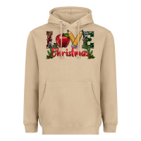 Mushroom Western Christmas Love Heavyweight Hoodie - RanaPortraitStore