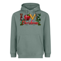 Sage Western Christmas Love Heavyweight Hoodie - RanaPortraitStore