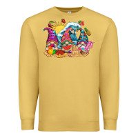 Antique Gold summer gnome tbw Premium Sweatshirt - texasbilliewilder