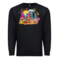 Black summer gnome tbw Premium Sweatshirt - texasbilliewilder