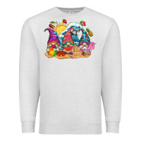 Oatmeal Heather summer gnome tbw Premium Sweatshirt - texasbilliewilder