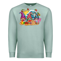 Seafoam summer gnome tbw Premium Sweatshirt - texasbilliewilder