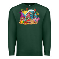 Sports Green summer gnome tbw Premium Sweatshirt - texasbilliewilder