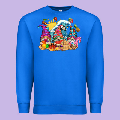 Summer Gnome Tbw Premium Sweatshirt Designed By Texasbilliewilder